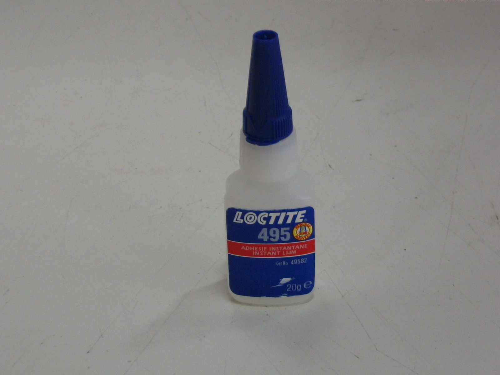 Super Lijm 495 voor Plastic & Rubber 20 cc (UN 3334) APART VERPAKKEN